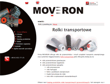 Tablet Screenshot of moveron.pl